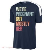 Were Pregnant But Mostly Her For An Expectant Father Gift Sport-Tek Competitor United Soccer Jersey thumb 2