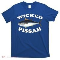Wicked Pissah Bluefin Tuna Illustration Fishing Angler Gear Gift T-Shirt thumb 0