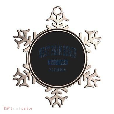 West Palm Beach Florida Fl Vintage Established D Ornament