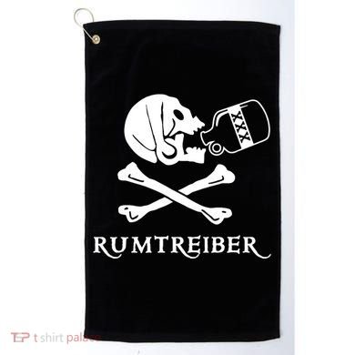 Wrestler Pirate Carnival Golf Towel