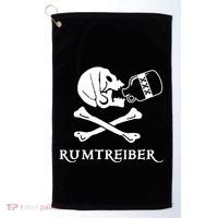 Wrestler Pirate Carnival Golf Towel thumb 0