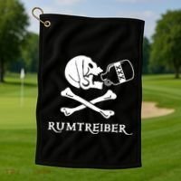Wrestler Pirate Carnival Golf Towel thumb 1