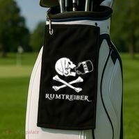 Wrestler Pirate Carnival Golf Towel thumb 2