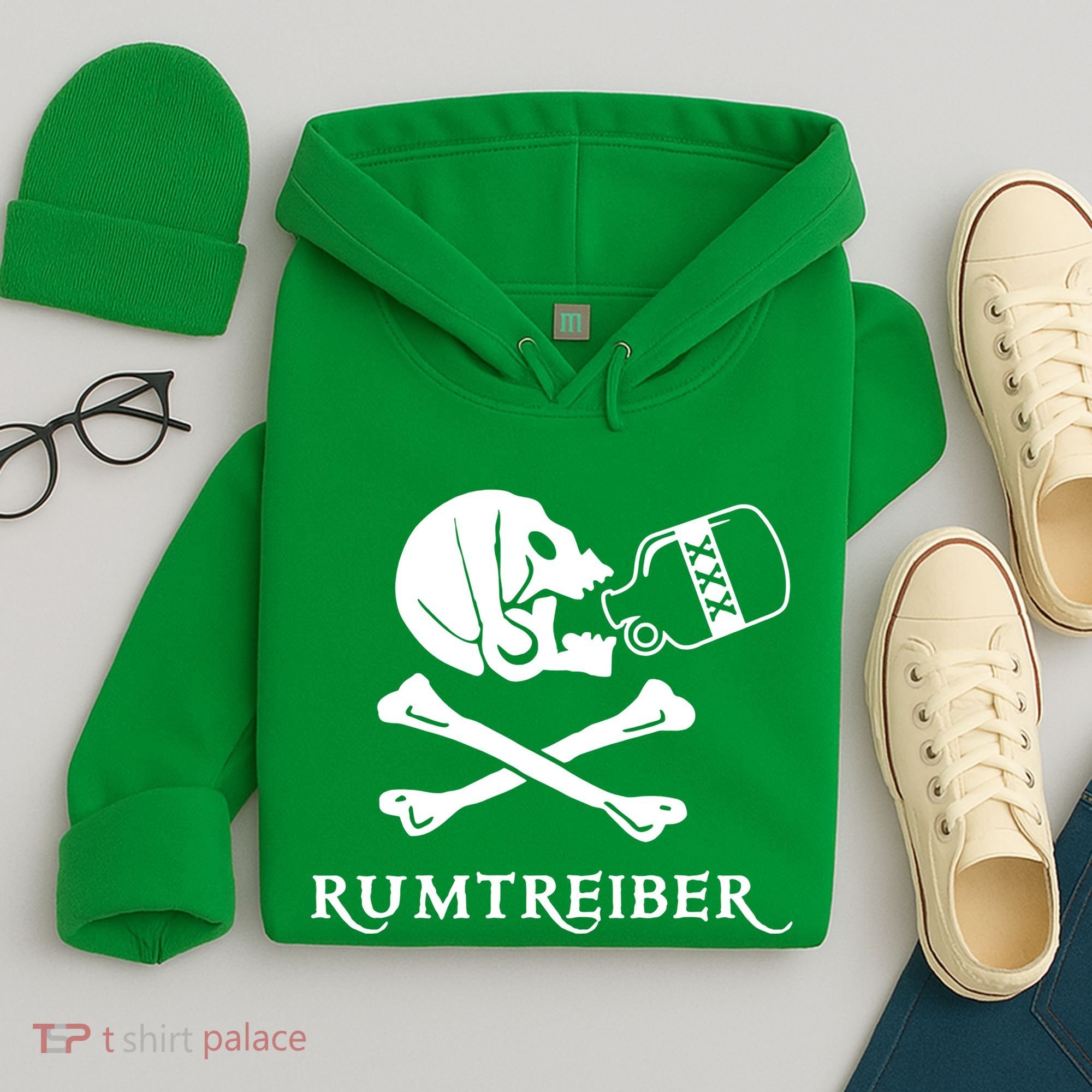 Wrestler Pirate Carnival Hoodie