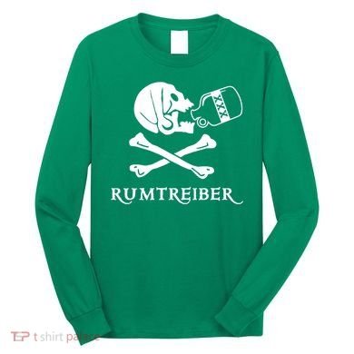 Wrestler Pirate Carnival Long Sleeve Shirt