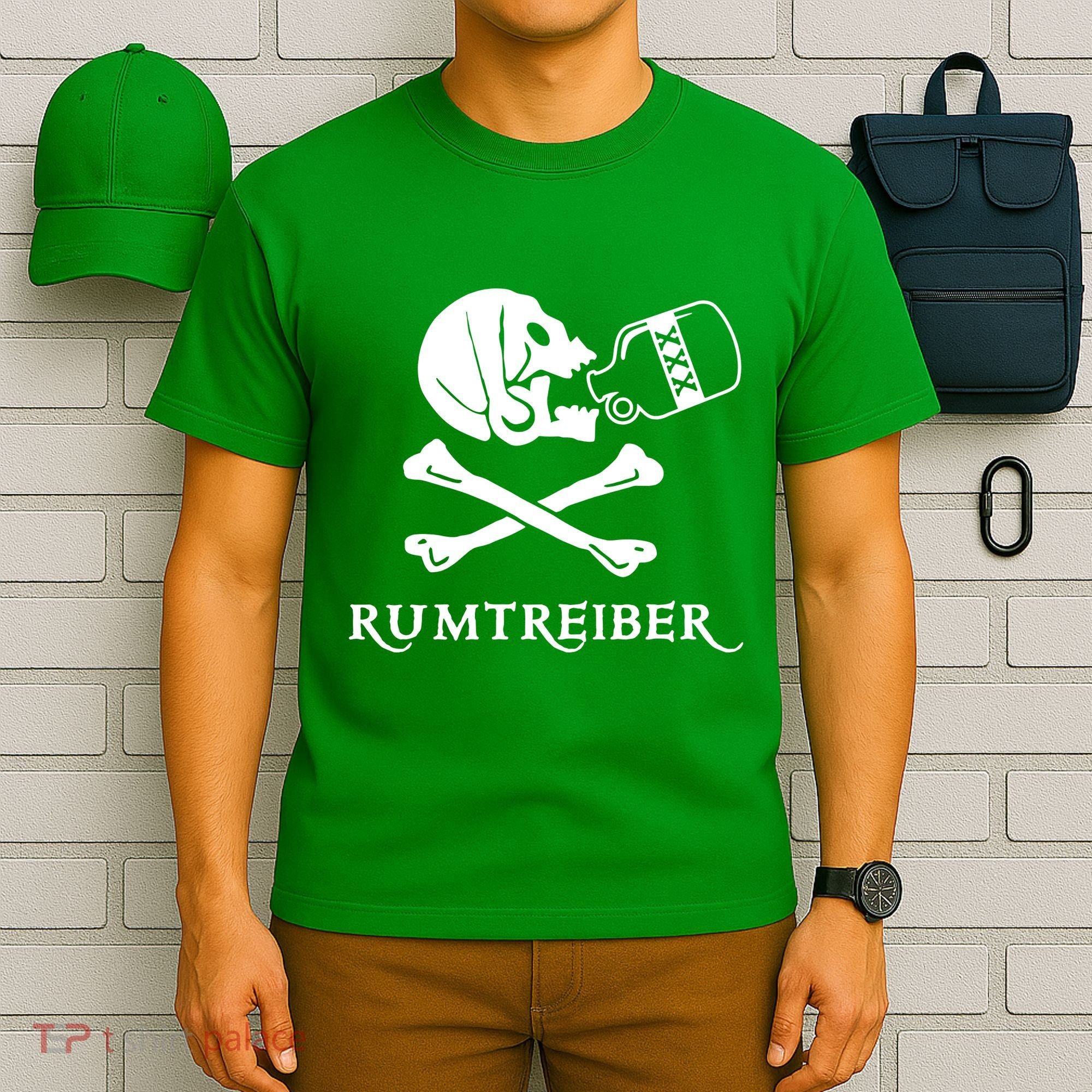 Wrestler Pirate Carnival T-Shirt