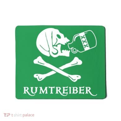 Wrestler Pirate Carnival Mousepad