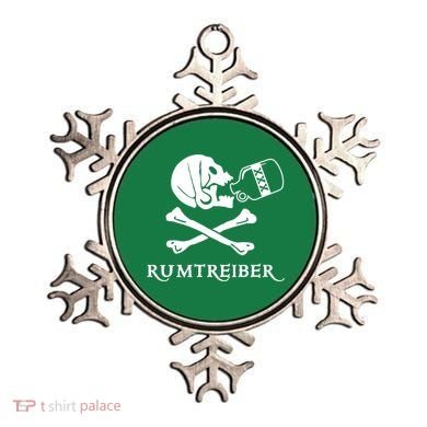 Wrestler Pirate Carnival Ornament