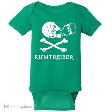 Wrestler Pirate Carnival Baby Bodysuit