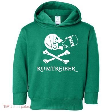 Wrestler Pirate Carnival Toddler Hoodie