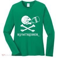 Wrestler Pirate Carnival Women's Long Sleeve Shirt thumb 0