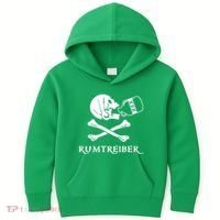 Wrestler Pirate Carnival Kids Hoodie thumb 0