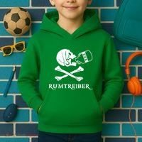 Wrestler Pirate Carnival Kids Hoodie thumb 2
