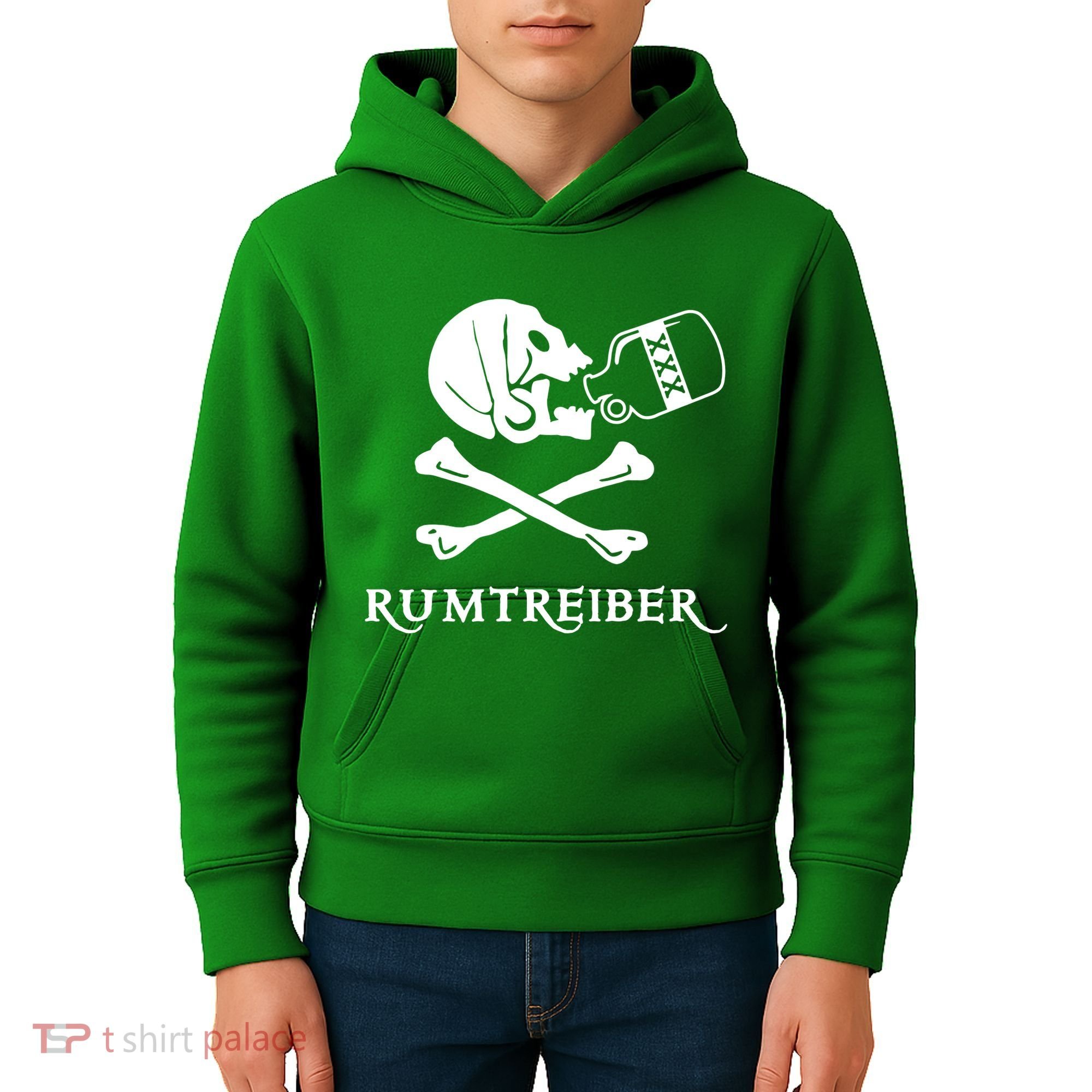 Wrestler Pirate Carnival Kids Hoodie