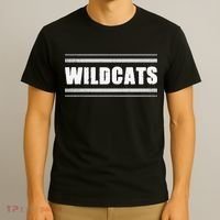 Wildcats Pride Clarksville Vintage Stripes Sweat T-Shirt thumb 3