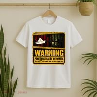 Warning Pennywise Can Be Anywhere Keep Safe Scary Horror Clown Halloween T-Shirt thumb 2