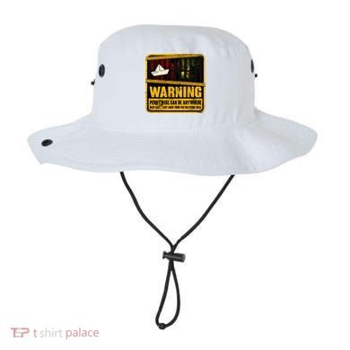 Warning Pennywise Can Be Anywhere Keep Safe Scary Horror Clown Halloween Bucket Hat