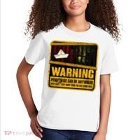 Warning Pennywise Can Be Anywhere Keep Safe Scary Horror Clown Halloween Kids T-Shirt thumb 2