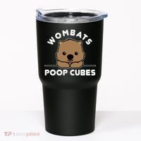 Wombats Poop Cubes Cute Kawaii Wombat Quote Tumbler thumb 0