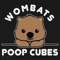 Wombats Poop Cubes Cute Kawaii Wombat Quote Women's Tank Top thumb 5