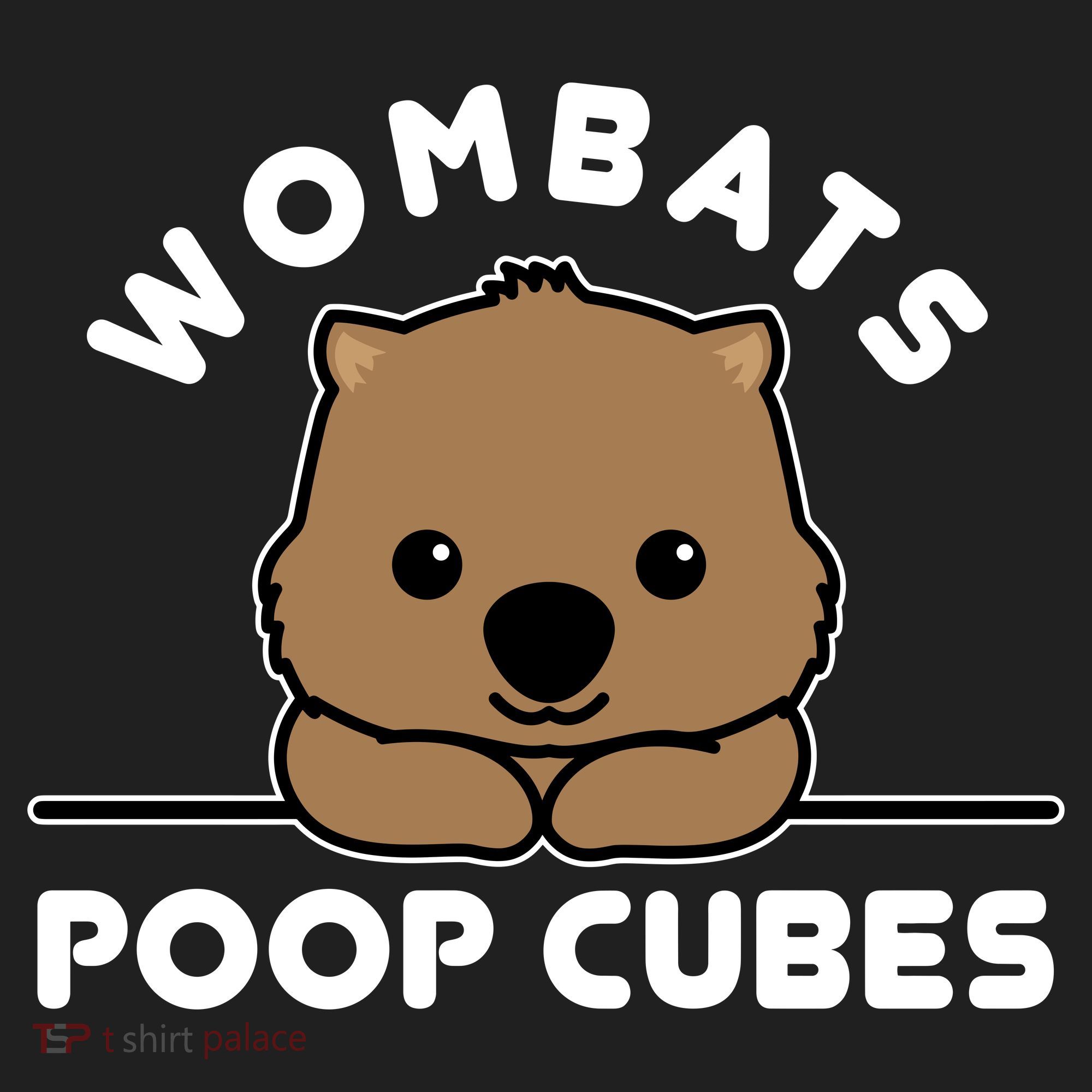 Wombats Poop Cubes Cute Kawaii Wombat Quote Hat