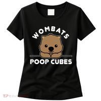 Wombats Poop Cubes Cute Kawaii Wombat Quote Women's T-Shirt thumb 0