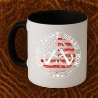 Wo Proud Coast Guard Mom Us Military Mothers Day Wo Coffee Mug thumb 2