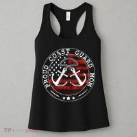 Wo Proud Coast Guard Mom Us Military Mothers Day Wo Women's Tank Top thumb 3