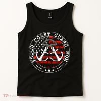 Wo Proud Coast Guard Mom Us Military Mothers Day Wo Tank Top thumb 2