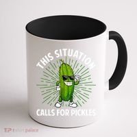 Women Pickle Cucumber Dill Pickle Lover Gift Coffee Mug thumb 1