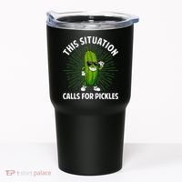 Women Pickle Cucumber Dill Pickle Lover Gift Tumbler thumb 0