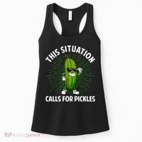 Women Pickle Cucumber Dill Pickle Lover Gift Women's Tank Top thumb 0