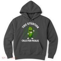 Women Pickle Cucumber Dill Pickle Lover Gift Hoodie thumb 0