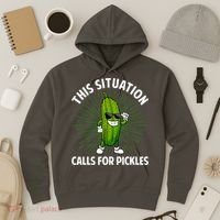Women Pickle Cucumber Dill Pickle Lover Gift Hoodie thumb 3