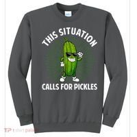 Women Pickle Cucumber Dill Pickle Lover Gift Sweatshirt thumb 0