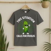 Women Pickle Cucumber Dill Pickle Lover Gift T-Shirt thumb 2