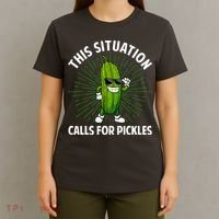 Women Pickle Cucumber Dill Pickle Lover Gift T-Shirt thumb 4
