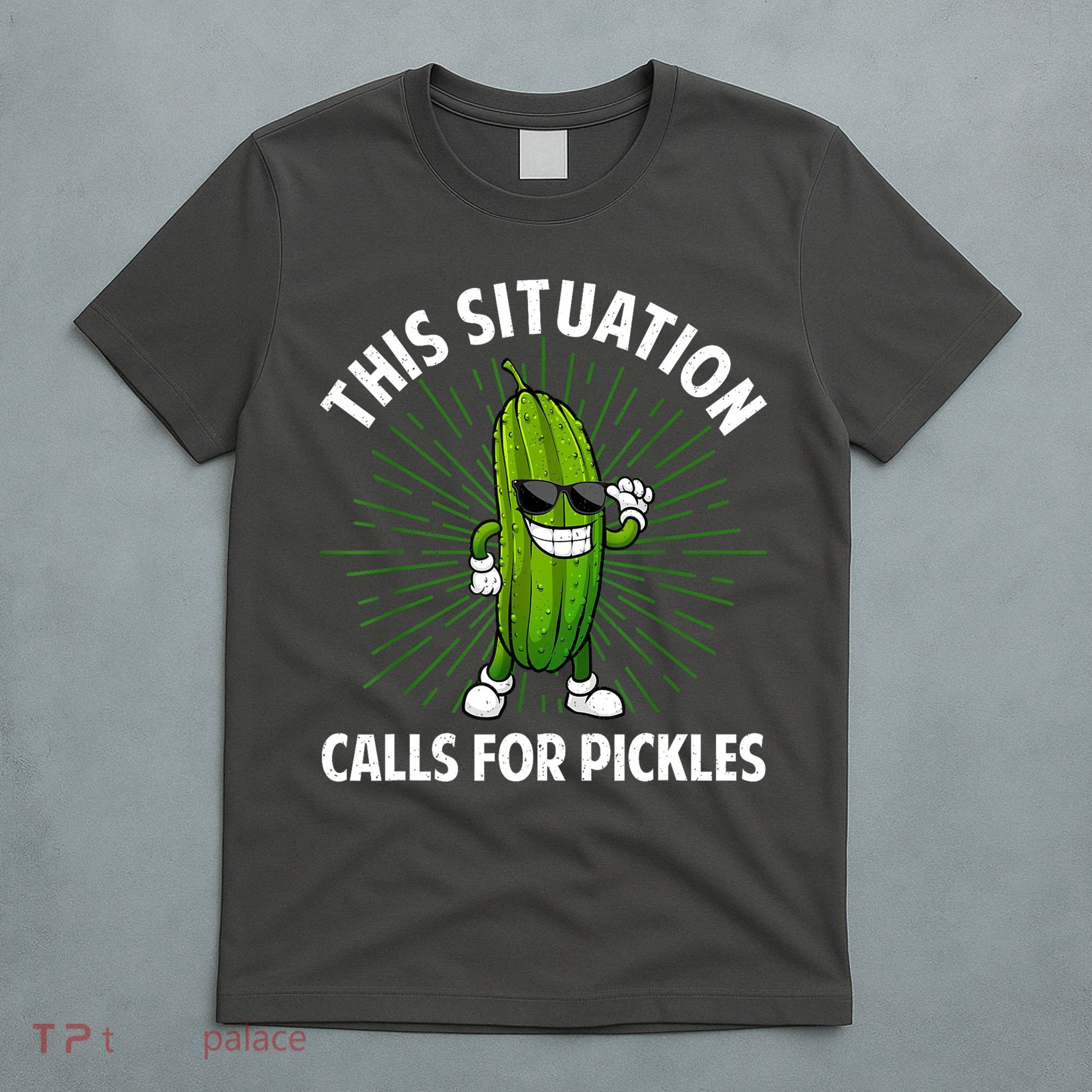 Women Pickle Cucumber Dill Pickle Lover Gift T-Shirt