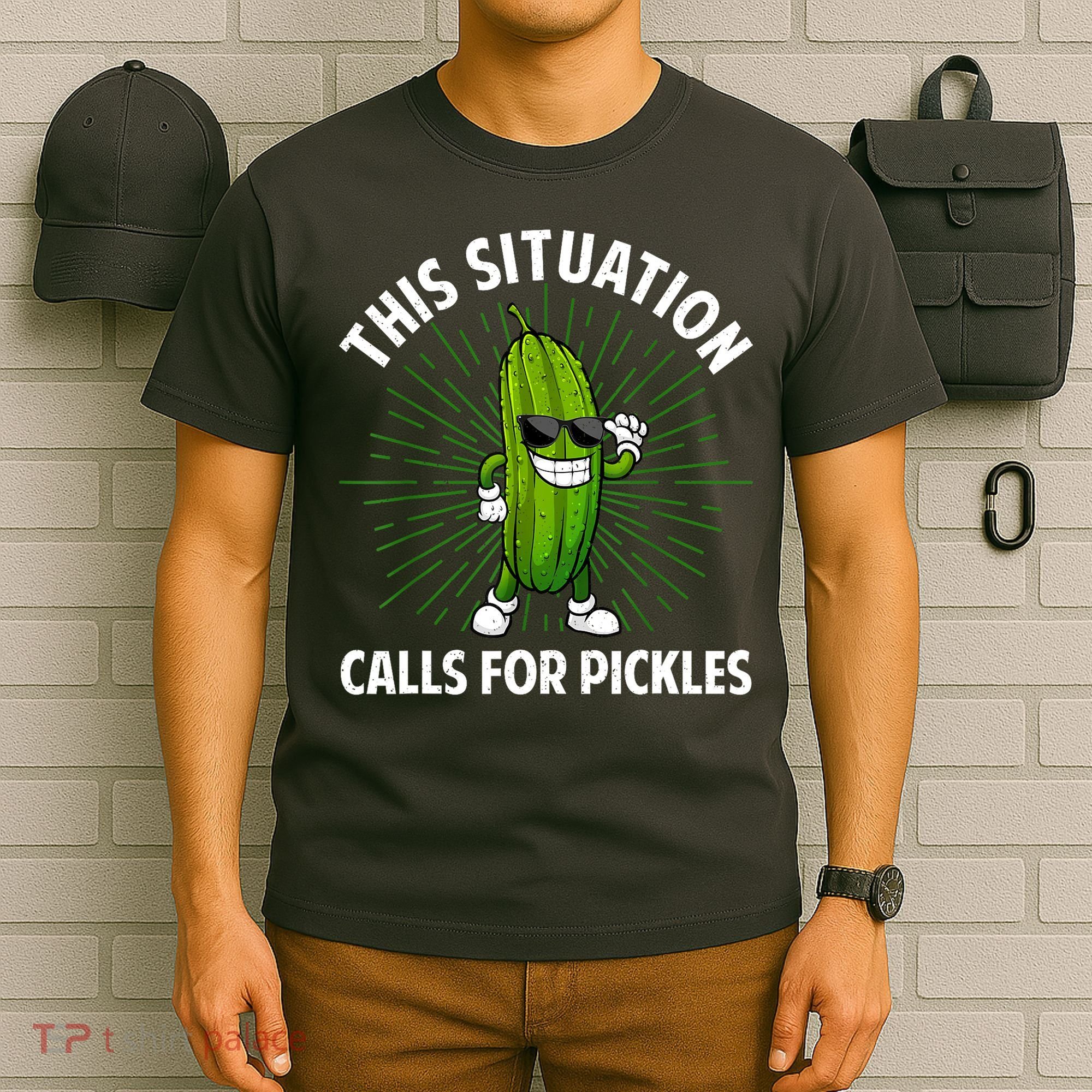 Women Pickle Cucumber Dill Pickle Lover Gift T-Shirt