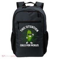 Women Pickle Cucumber Dill Pickle Lover Gift Backpack thumb 0