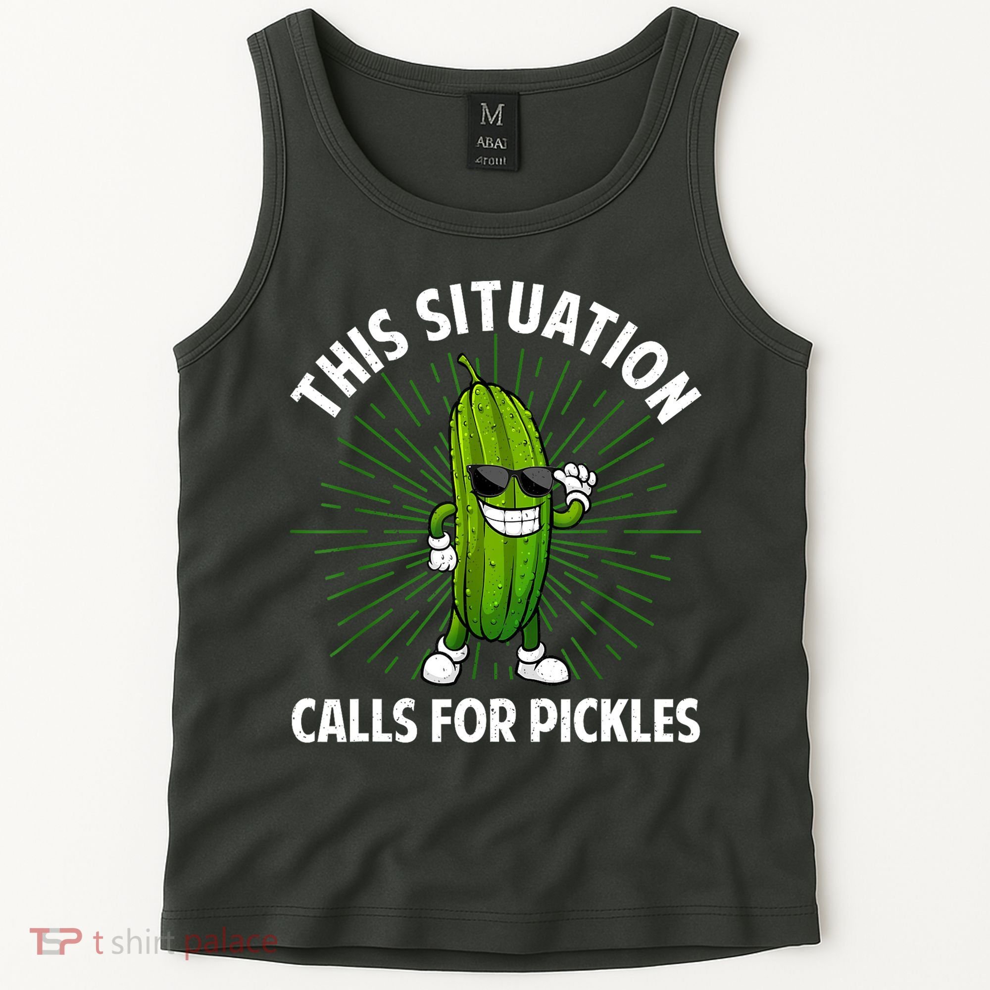 Women Pickle Cucumber Dill Pickle Lover Gift Tank Top