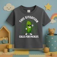 Women Pickle Cucumber Dill Pickle Lover Gift Toddler T-Shirt thumb 3