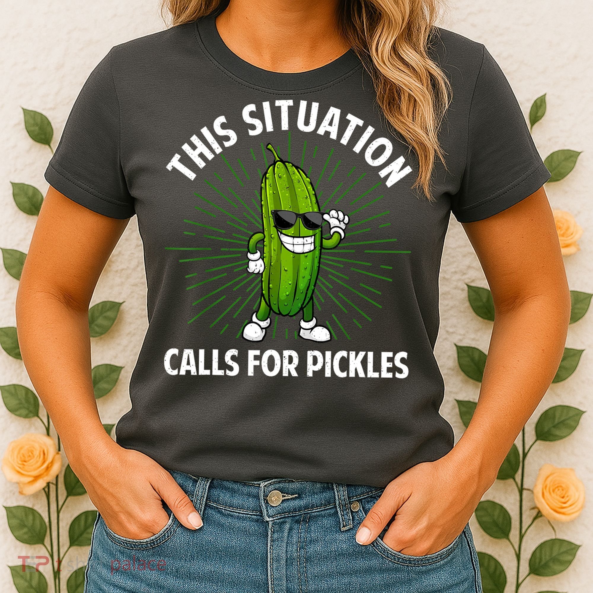 Women Pickle Cucumber Dill Pickle Lover Gift Women's T-Shirt