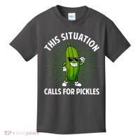 Women Pickle Cucumber Dill Pickle Lover Gift Kids T-Shirt thumb 0