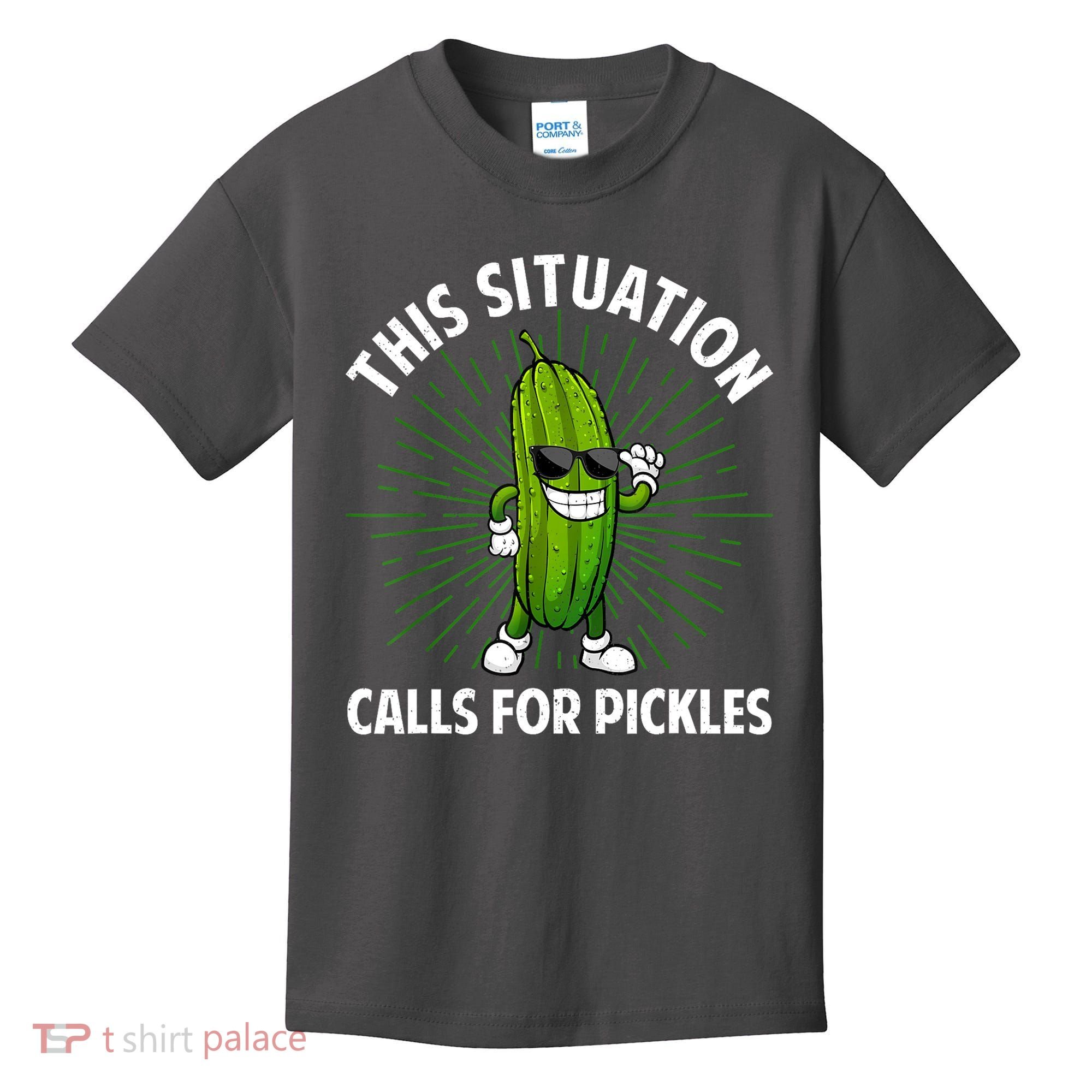 Women Pickle Cucumber Dill Pickle Lover Gift Kids T-Shirt