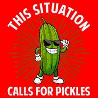 Women Pickle Cucumber Dill Pickle Lover Gift Santa Hat thumb 1