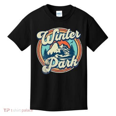 Winter Park Colorado Kids T-Shirt