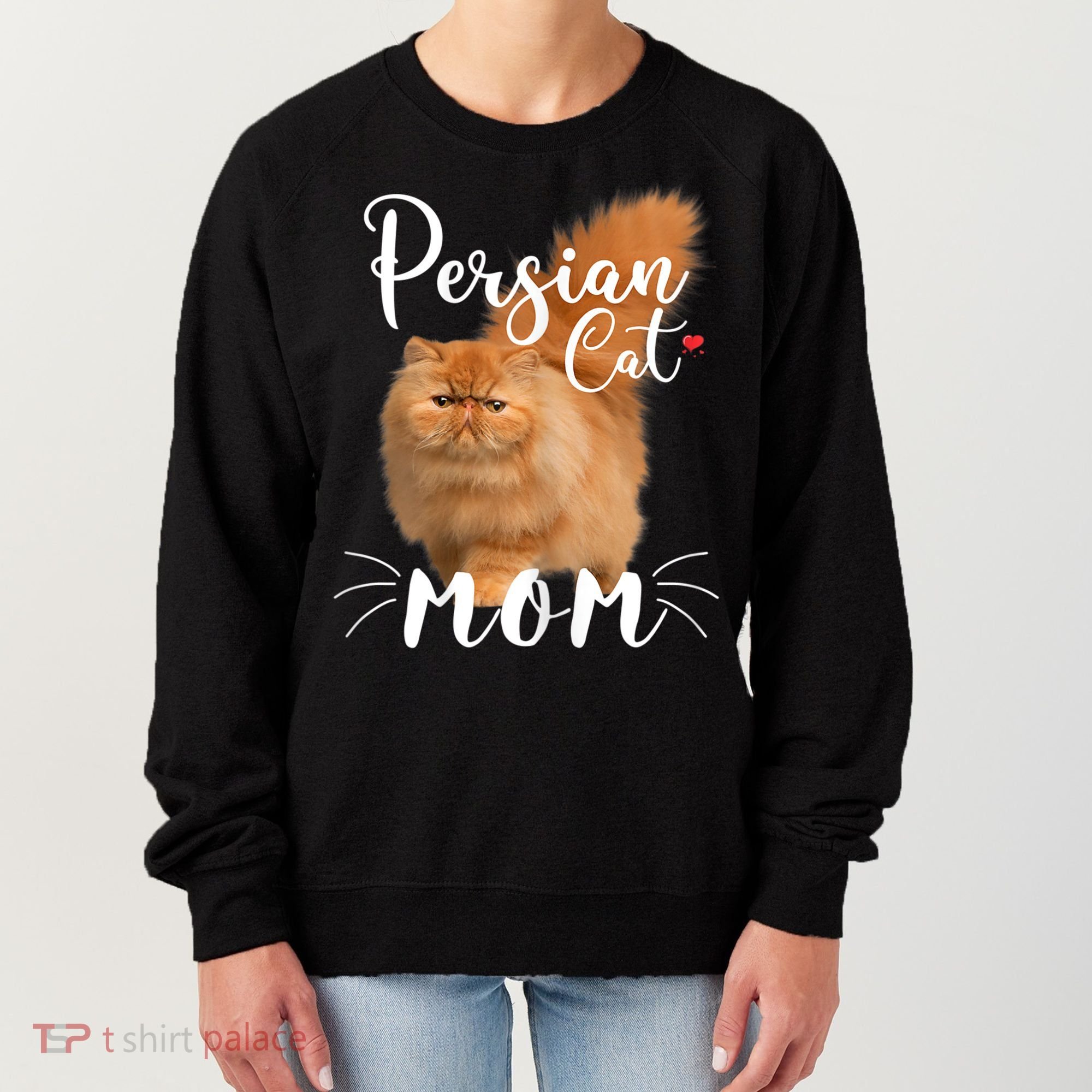 Womens Persian Cat Mom Female Cat Owner Persian Kitty Women's Sweatshirt