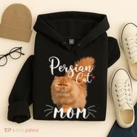 Womens Persian Cat Mom Female Cat Owner Persian Kitty Hoodie thumb 4