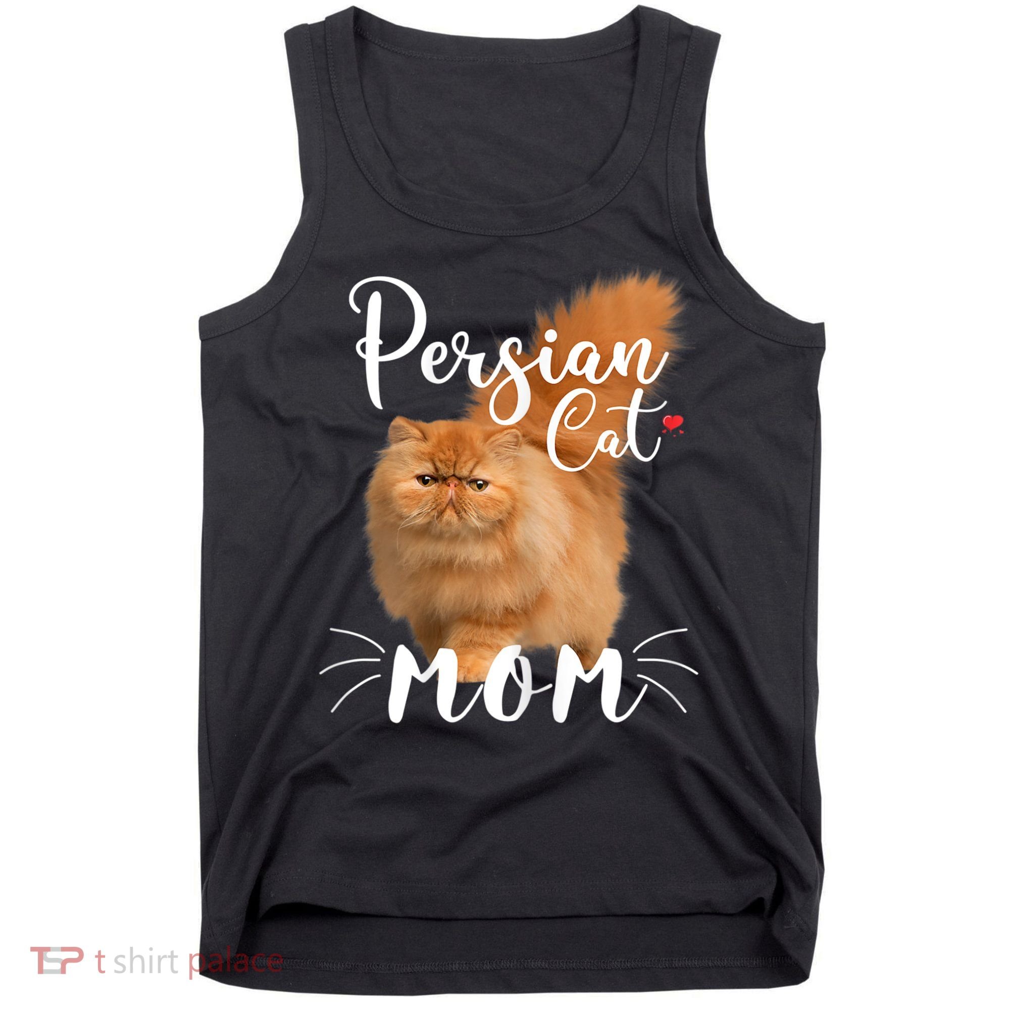 Womens Persian Cat Mom Female Cat Owner Persian Kitty Tank Top